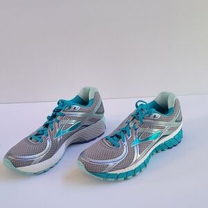 Brooks Adrenaline GTS 16 Running Sneakers Blue Gray Size 10